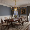 Load image into Gallery viewer, Ashford Brass Chandelier