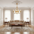 Load image into Gallery viewer, Ashford Brass Chandelier