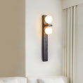 Load image into Gallery viewer, Asymmetrical Travertine Wall Sconce