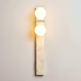 Load image into Gallery viewer, Asymmetrical Travertine Wall Sconce