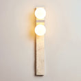 Charger l'image dans la visionneuse de la galerie, Asymmetrical Travertine Wall Sconce