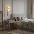 Charger l'image dans la visionneuse de la galerie, Asymmetrical Travertine Wall Sconce