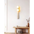 Load image into Gallery viewer, Asymmetrical Travertine Wall Sconce