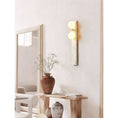 Charger l'image dans la visionneuse de la galerie, Asymmetrical Travertine Wall Sconce