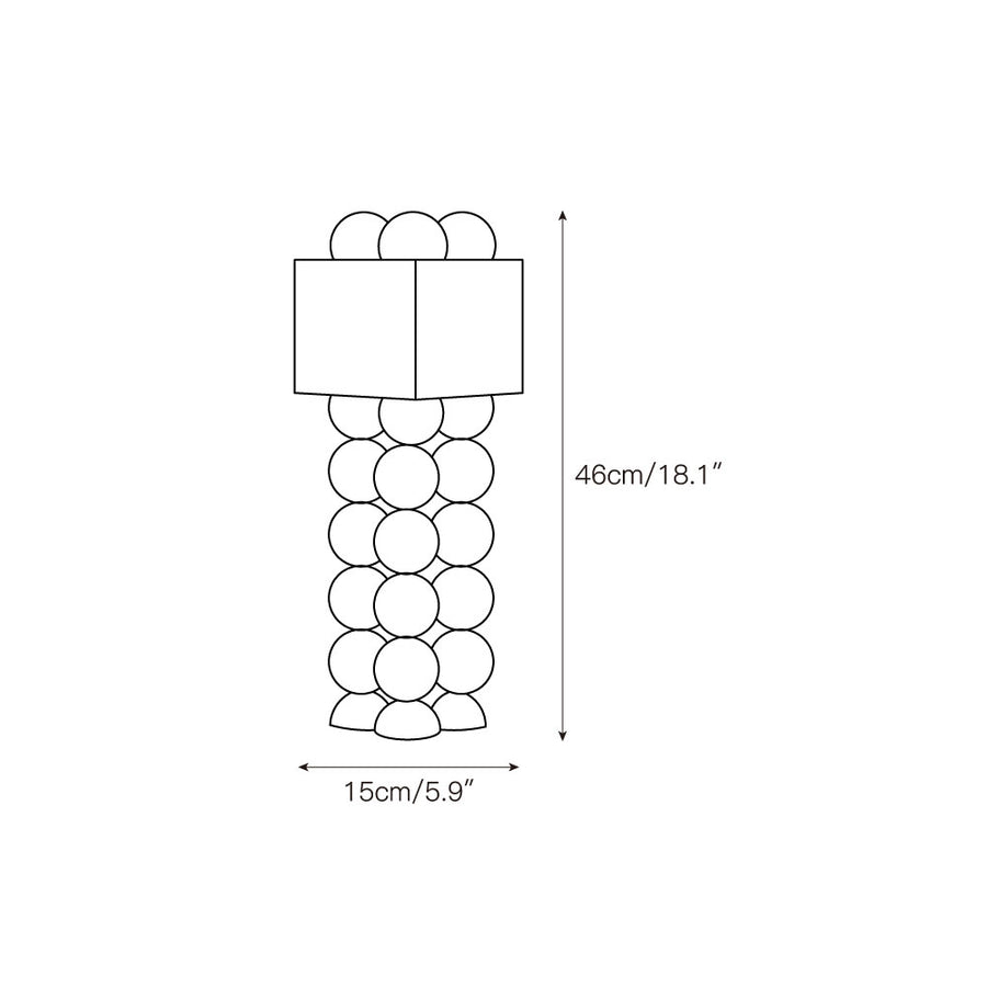Atalaya Table Lamp – detail 3 — Dimension drawings 1
