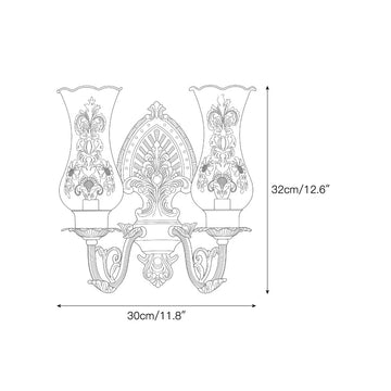 Athea Wall Sconce – detail 4 — Dimension drawings 2