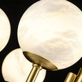 Load image into Gallery viewer, Aurelian Alabaster Globe Chandelier