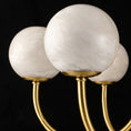 Load image into Gallery viewer, Aurelian Alabaster Globe Chandelier