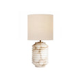 Load image into Gallery viewer, Auria Alabaster Table Lamp