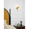 Load image into Gallery viewer, Ava Brass Alabaster Sconce