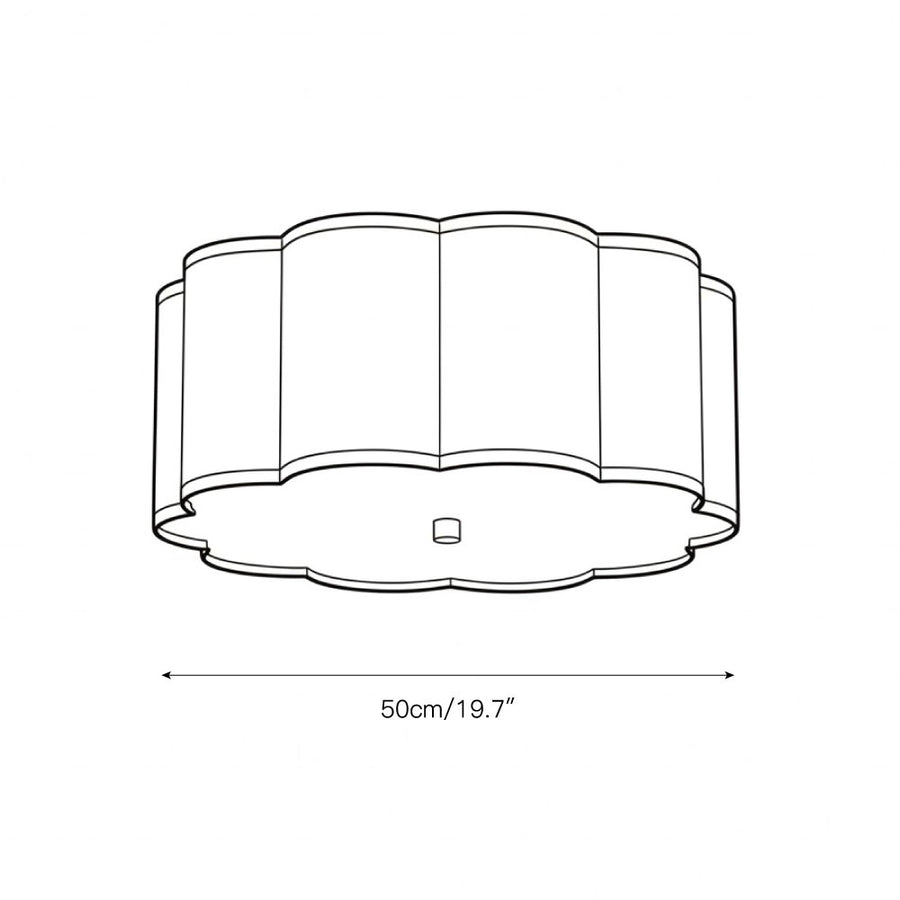 Axis Drum Ceiling Lamp – detail 4 — Dimension drawings 2
