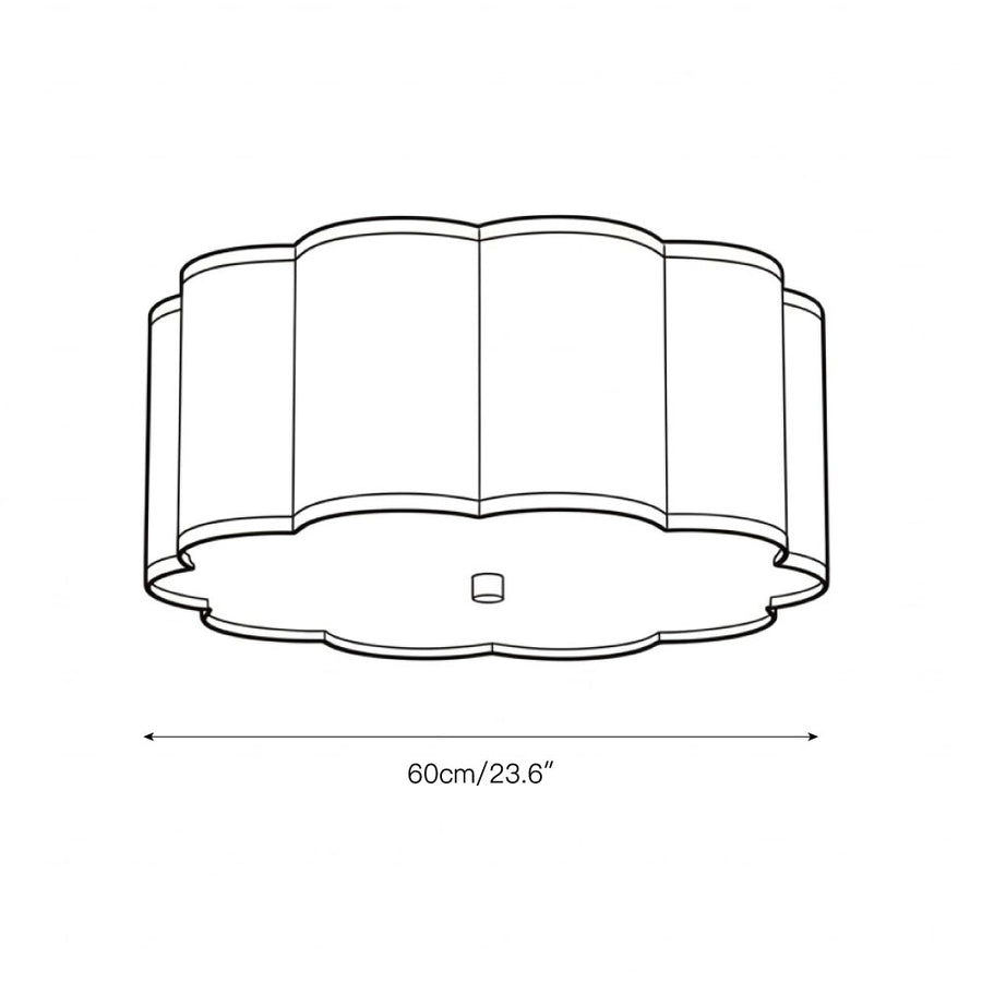 Axis Drum Ceiling Lamp – detail 5 — Dimension drawings 3