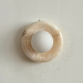 Load image into Gallery viewer, Orli White Jade Sconce