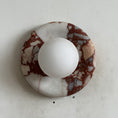 Load image into Gallery viewer, Orli Red Marble Sconce
