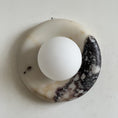 Load image into Gallery viewer, Orli Beige Marble Sconce