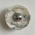 Load image into Gallery viewer, Calacatta Round Marble Sconce
