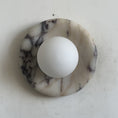 Load image into Gallery viewer, Orli Bvlgari Purple Marble Sconce