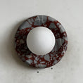 Load image into Gallery viewer, Orli Red Marble Sconce