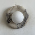 Load image into Gallery viewer, Orli Bvlgari Purple Marble Sconce