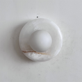 Load image into Gallery viewer, Orli White Jade Sconce