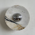 Load image into Gallery viewer, Calacatta Round Marble Sconce