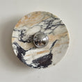 Load image into Gallery viewer, Calacatta Round Marble Wall Sconce