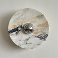 Load image into Gallery viewer, Calacatta Round Marble Wall Sconce