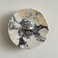 Load image into Gallery viewer, Calacatta Round Marble Wall Sconce