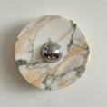 Load image into Gallery viewer, Calacatta Round Marble Wall Sconce