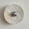 Load image into Gallery viewer, Calacatta Round Marble Wall Sconce