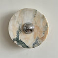 Load image into Gallery viewer, Calacatta Round Marble Wall Sconce