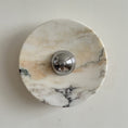 Load image into Gallery viewer, Calacatta Round Marble Wall Sconce