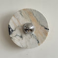 Load image into Gallery viewer, Calacatta Round Marble Wall Sconce
