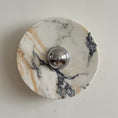 Load image into Gallery viewer, Calacatta Round Marble Wall Sconce