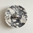 Load image into Gallery viewer, Calacatta Round Marble Wall Sconce