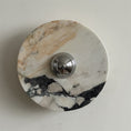 Load image into Gallery viewer, Calacatta Round Marble Wall Sconce