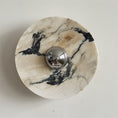 Load image into Gallery viewer, Calacatta Round Marble Wall Sconce
