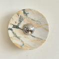 Load image into Gallery viewer, Calacatta Round Marble Wall Sconce