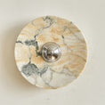 Load image into Gallery viewer, Calacatta Round Marble Wall Sconce