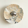 Load image into Gallery viewer, Calacatta Round Marble Wall Sconce