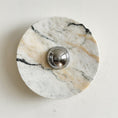 Load image into Gallery viewer, Calacatta Round Marble Wall Sconce