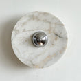 Load image into Gallery viewer, Calacatta Round Marble Wall Sconce
