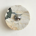 Load image into Gallery viewer, Calacatta Round Marble Wall Sconce