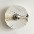 Load image into Gallery viewer, Calacatta Round Marble Wall Sconce