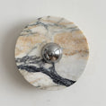Load image into Gallery viewer, Calacatta Round Marble Wall Sconce