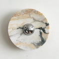 Load image into Gallery viewer, Calacatta Round Marble Wall Sconce