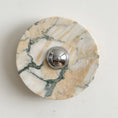 Load image into Gallery viewer, Calacatta Round Marble Wall Sconce