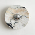 Load image into Gallery viewer, Calacatta Round Marble Wall Sconce