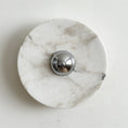Load image into Gallery viewer, Calacatta Round Marble Wall Sconce