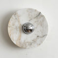 Load image into Gallery viewer, Calacatta Round Marble Wall Sconce
